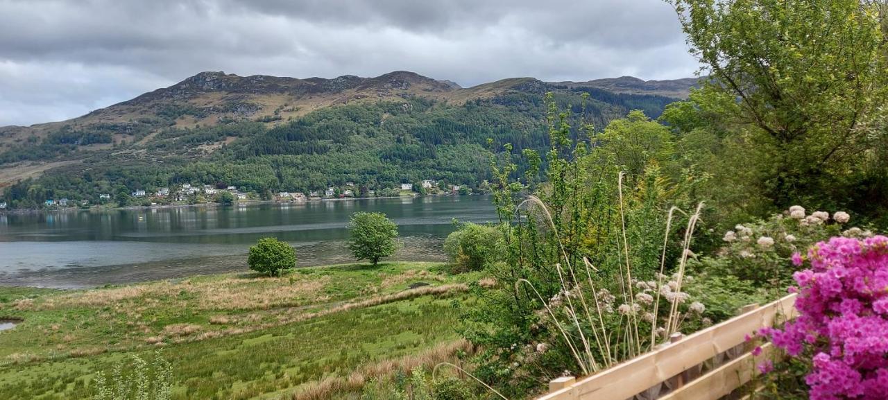 2 Cv At Lochgoilhead With Swedish Hot Tub Exterior foto