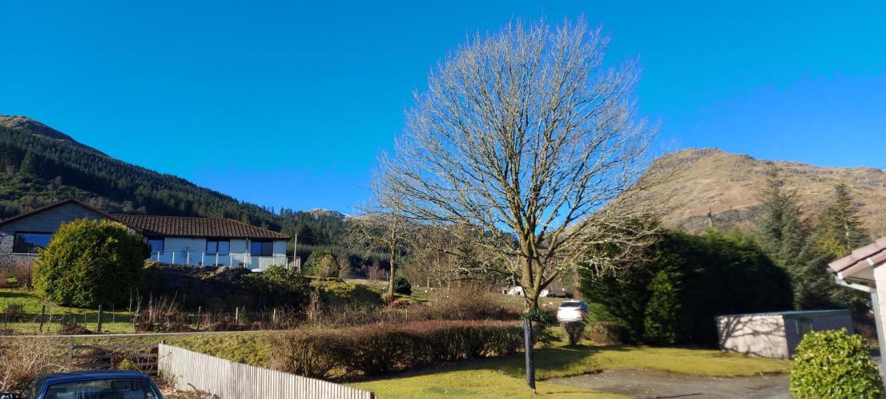 2 Cv At Lochgoilhead With Swedish Hot Tub Exterior foto